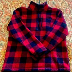 North Face pull over sweatshirt